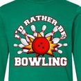 thumbnail image 4 of Inktastic I'd Rather Be Bowling Long Sleeve Youth T-Shirt, 4 of 5