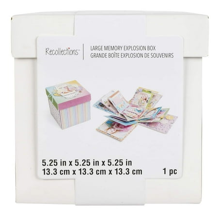 UPC: 0191518396881 | 5 White Memory Explosion Box by Recollections™