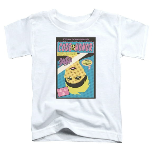 Star Trek - Tng Season 1 Episode 4 - Toddler Short Sleeve Shirt - 2T