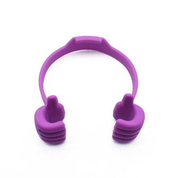 Thumbs-up Cellphone Holder, Adjustable plastic Phone Stand, Multi-Colors Portable Desktop Stand for Phone Tablet