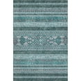 thumbnail image 2 of Addison Rugs Mayfield Washable Transitional Southwest Teal Rectangle Rug, 5' x 7'6", 2 of 6