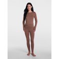 thumbnail image 2 of ClimateRight by Cuddl Duds Women’s Mild Essential Base Layer Livaeco Jersey High Rise Legging, 2 of 5