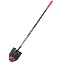 Ames Companies The 2594400 Round Point Shovel, Long Fiberglass Handle, Cushion-Grip