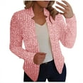 thumbnail image 2 of Qetyuw Womens Sequin Blazers Long Sleeve Open Front Cardigan Jacket Fashion Glitter Blazer Casual Party Club Coat, 2 of 6