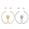 thumbnail image 1 of Shisuyan 2 Pcs Clips Ronds pour Foulard en Métal : Porte-Anneau Rond pour Robe T-Shirt Cardigan - Attache Sécurisée Anti-Exposition, 1 of 8