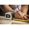 thumbnail image 2 of Crescent Lufkin Chrome Case Yellow Clad Tape Measure 1 1/8In X 25', 2 of 8