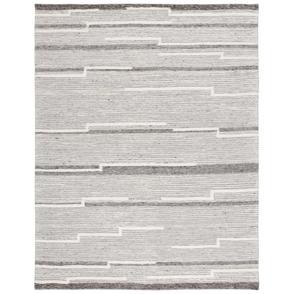 SAFAVIEH Casablanca Jermaine Geometric Area Rug, Ivory/Gray, 8' x 10'