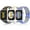 Black Rainbow+Lightblue Rainbow+White Rainbow, variant on 3PACK Sports Band Compatible with Apple Watch Bands,Soft Silicone Breathable Air Hole Sport Wristbands Replacement for iWatch Series
