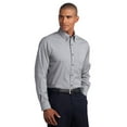 thumbnail image 4 of RH66 Mini-Check Non-Iron Button-Down Shirt Mens' Button Shirt, 4 of 6