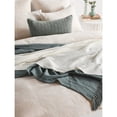 thumbnail image 2 of Classic Home Lana 100% Cotton Embroidered Natural King Duvet by Kosas Home, 2 of 7