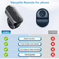 thumbnail image 2 of Control remoto inalámbrico en forma de anillo Kefotic para cámara de iPhone y Android, 2 of 8