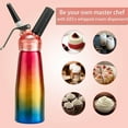 thumbnail image 3 of Puseky 500ml Whipped Cream Dispenser with 3 Decorating Tips Home Cream Maker, 3 of 10