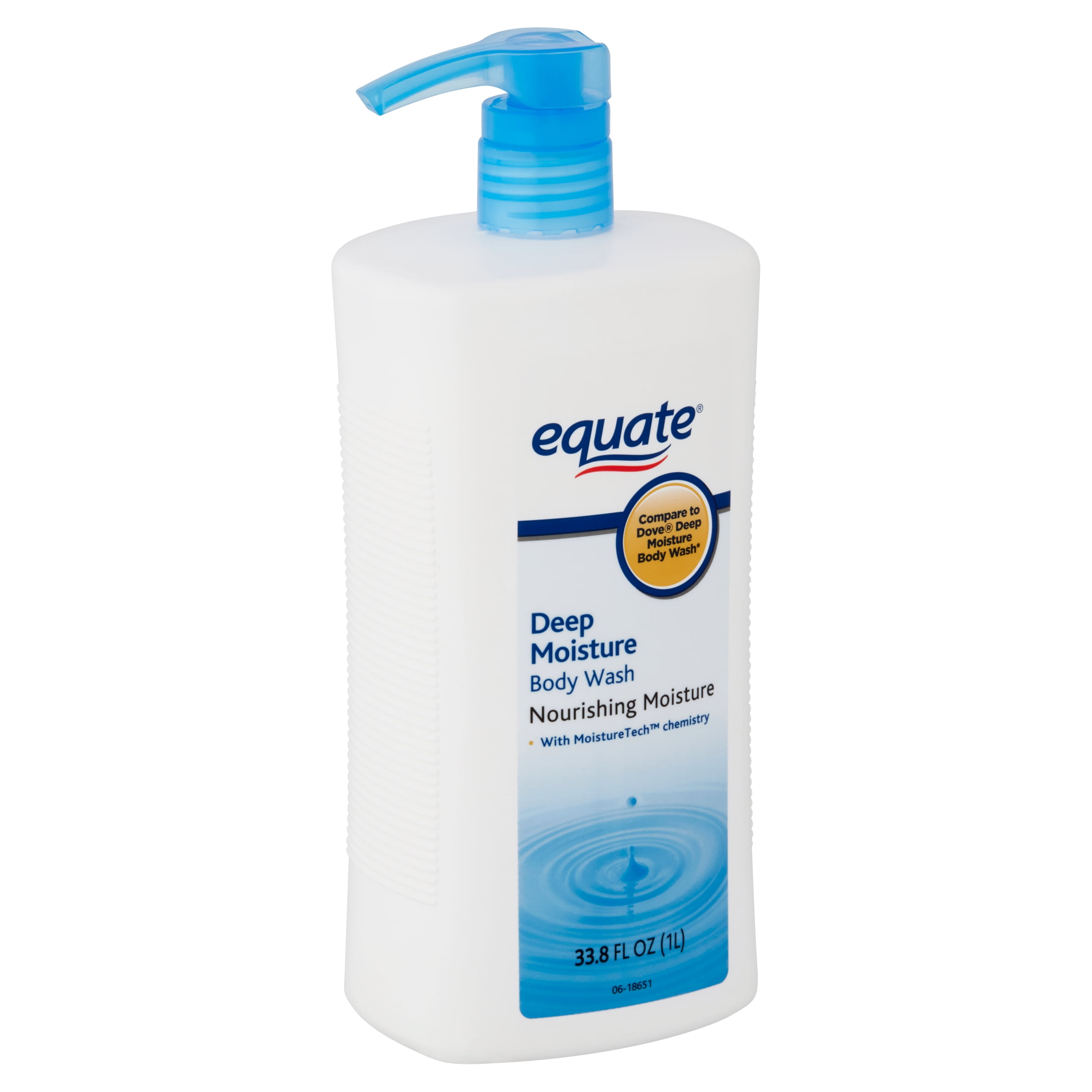 Equate Deep Moisture Body Wash, 33.8 fl oz
