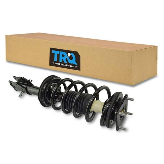 TRQ Front Left Complete Strut & Coil Spring Assembly Drivers Side Fits Select 2007-2015 Mazda CX-9