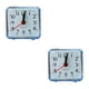 thumbnail image 3 of Wosthever Pointer Alarm Clock Square Wake Up School Portable Decor Battery Timer Morning Timing Cooking Bedside Operated Table azul 2Conjunto, 3 of 6