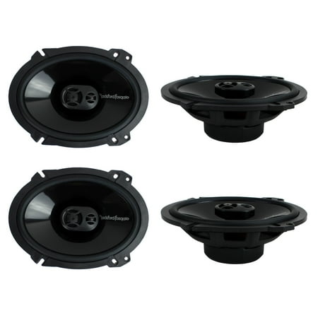 4) New Rockford Fosgate P1683 6x8