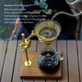 thumbnail image 6 of L'ÉPICÉA Pour over Coffee Maker Set,Stainless Steel Stand&Wooden Base, Glass Coffee Filters Cup, 6 of 10