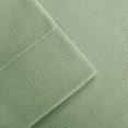thumbnail image 2 of True North by Sleep Philosophy Micro Fleece Sheet Set Green Queen, 2 of 3