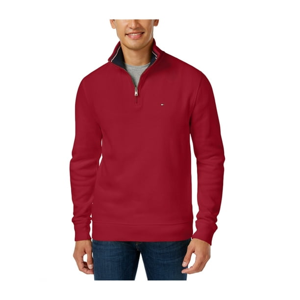 Tommy Hilfiger Tommy Hilfiger Mens QuarterZip Pullover Sweater