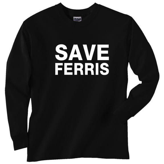 FERRIS B Long Sleeve T-Shirt in black