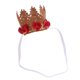 thumbnail image 2 of Diademas Infantiles Coronas de Bebé Recién Nacido Gloria Diadema de Corona de Flores rojo, 2 of 8