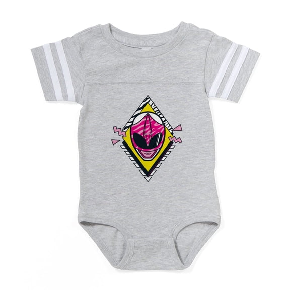 CafePress - Mighty Morphin Power Ranger - Cute Infant Baby Football Bodysuit