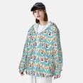thumbnail image 3 of Lsque Cute Corgi Head UPF 50+ Lightweight Sun Protection Men's Women's Long Sleeve Shirt, Hoodie Performance -3X-Large, 3 of 9