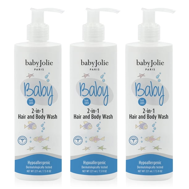 Gel de Baño para Bebés Baby Jolie 2 en 1 para Cabello y Cuerpo 221 ml