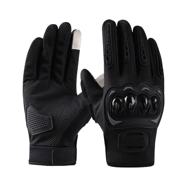 Motorcycle Gloves Touch Screen Falling Protection And Non Slip Men's Outdoor Riding Motorcycle Racing Off Road Full Finger Gloves