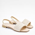 thumbnail image 2 of Sandalia para Mujer 132416 Blanco Plana, 2 of 4