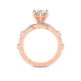 thumbnail image 2 of IGI Certified 4 Carat Marquise Shape Lab Grown Diamond Engagement Ring | 14K Rose Gold | Aristea Elite Milgrain Diamond Ring | FG-VS1-VS2 Quality Friendly Diamonds, 2 of 5