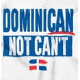 thumbnail image 2 of Dominican Not Can't DR Heritage Pride Womens Fitted Plus Size Graphic Tee Brisco Brands 2X, 2 of 5