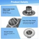 thumbnail image 2 of Uxcell 50-Pack M10x12mm Tuercas en T Galvanizadas de Acero al Carbono Tuercas de Base Redonda de Soldadura Grises, 2 of 7