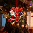 thumbnail image 5 of Colgante acrílico para árbol de Navidad | Adorno con inicial de 26 letras para decoración navideña | Regalo familiar personalizado para fiestas navideñas | Decoración para el árbol del hogar, 5 of 5