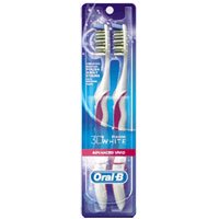Oral-B Pulsar 3D White Advanced Vivid Toothbrush  35 Soft - 2 Ea