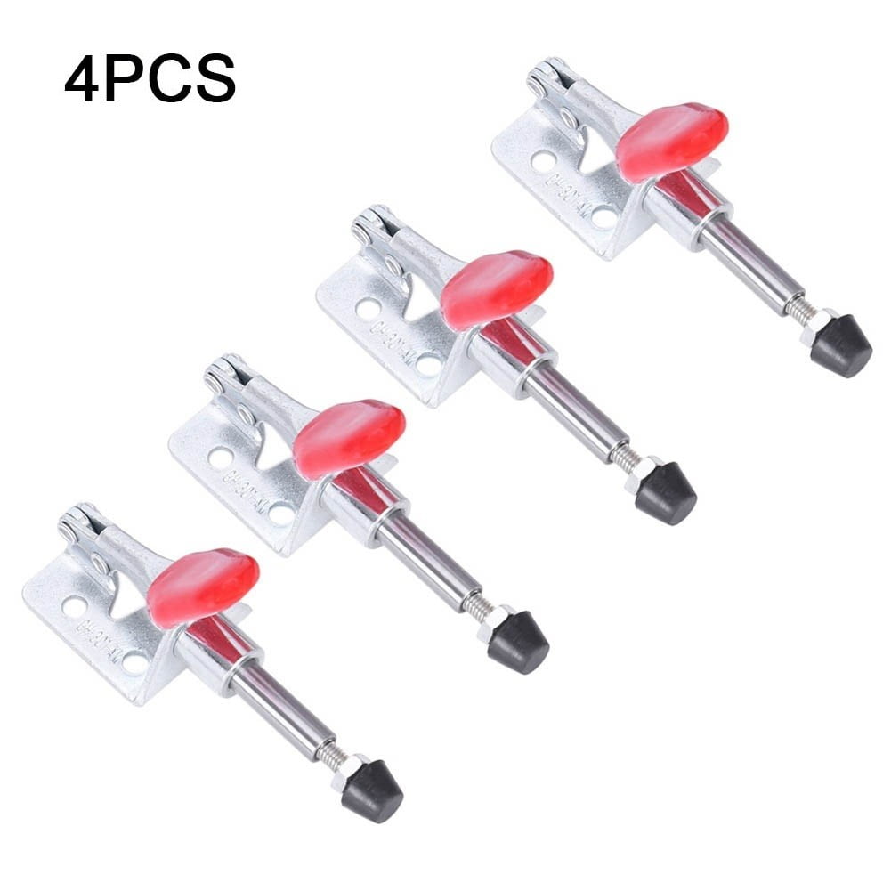 4X 100 lbs Push Pull Quick Release Hand Tool GH-301A Toggle Clamp Holding Latch 
