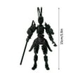 thumbnail image 2 of Titan 13 Action Figure,Stikbot Toys with Weapon Accessories, T13 Action Figure Robot, Toys Not To Be Missed By Enthusiasts (Army Green), 2 of 8
