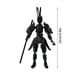 thumbnail image 2 of Titan 13 Action Figure,Stikbot Toys with Weapon Accessories,3D Printed Articulated Figurines, T13 Action Figure Robot, No Collector Should Miss It (Silver), 2 of 8