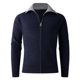 thumbnail image 1 of Ceisia Men's Slim-Fit Color-Blocked Zipper Knit Cardigan Multi-Solid for Spring Gift, 1 of 9