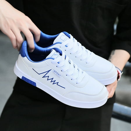 

Christmas Men Shoes Casual Breathable Mesh Fabric Sports Trainer Warm Non-slip Shoes Men Shoes