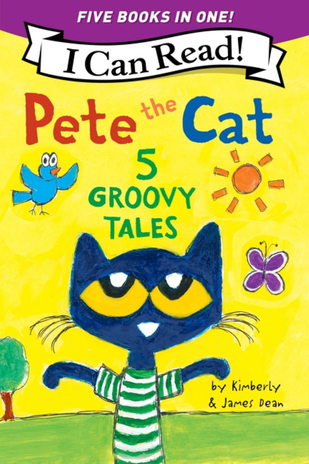 Pete the Cat: 5 Groovy Tales (Paperback)