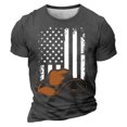 thumbnail image 1 of Camisetas de Manga Larga para Hombres Imprimir Casual Cuello Redondo Camiseta de Manga Corta, Camisetas de Manga Larga para Hombres Algodón, 1 of 4