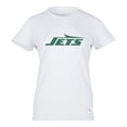 thumbnail image 1 of NFL Playera Aficionado Básica New York Jets Blanco para Mujer, Talla Chica, 1 of 5