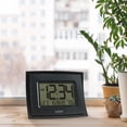 thumbnail image 6 of La Crosse Technology Digital Black Clock with Indoor Temperature, WT-8002U-B-INT, 6 of 7