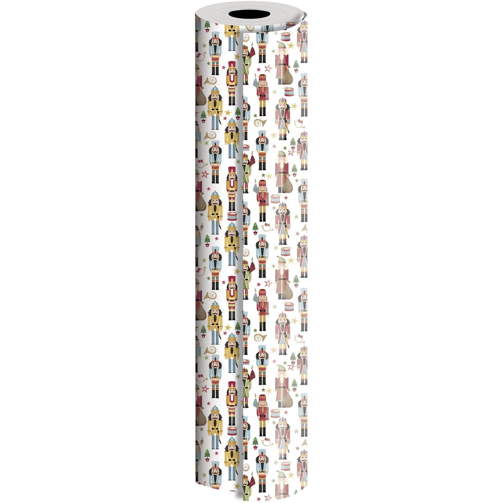 JAM PAPER Industrial Size Bulk Wrapping Paper Rolls Glitter Birthday 1/4  Ream (520 Sq Ft), 1 - Fry's Food Stores