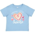 thumbnail image 3 of Inktastic Daddy's Little Sweetie with Pink Heart Cookie Boys or Girls Baby T-Shirt, 3 of 5