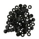 thumbnail image 2 of CUBIERTAS de CUBIERTAS de PLÁSTICO con ROUDN para APTO en 6-8 TORNILLOS de CALIBRACIÓN, CUCHILLAS de TORNILLOS, para Puertas 50 Pieza Negro BLESIY Tornillos con bisagras Tapa de tapa, 2 of 8