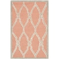 thumbnail image 2 of SAFAVIEH Cambridge Selwyn Geometric Wool Area Rug, Coral/Ivory, 2' x 3', 2 of 8