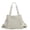 Cream, variant on Women Nylon Tote Bag Water resistant Multi-function Shoulder Handbag Light Travel Messenger Bags