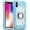 Ice Blue, variant on Compatible with iPhone X/iPhone Xs Case 5.8 Inch with Magnetic Car Mount Ring Stand, Heavy-Duty Military Grade Shockproof Phone Cover for iPhone X/XS. (Ice Blue)